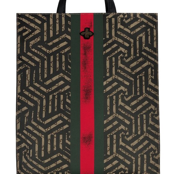Gucci GG Supreme Bee Top Handle Tote - Picture 1 of 7